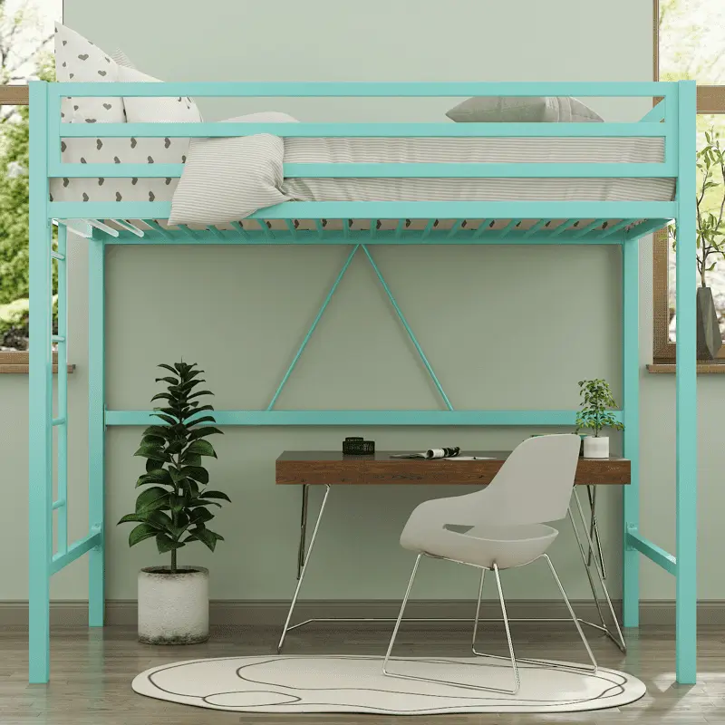 Braga Twin Platforms Loft Bed by Isabelle Max under 500 1