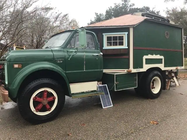 Tiny house on a truck