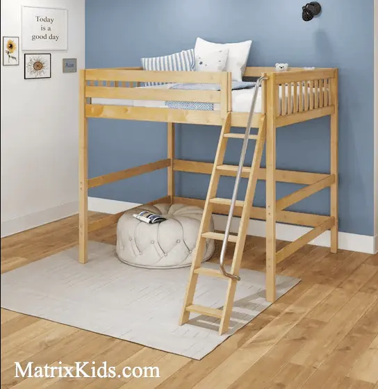 Ultra High Loft Bed with Ladder