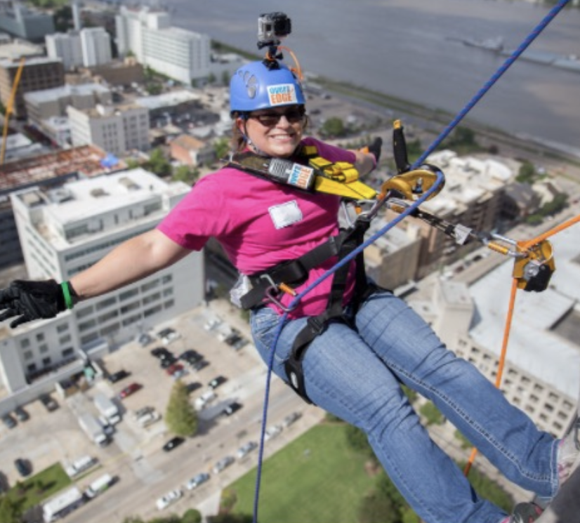 Erin Rappelling