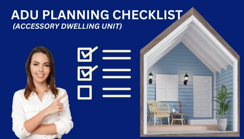 ADU Planning Checklist