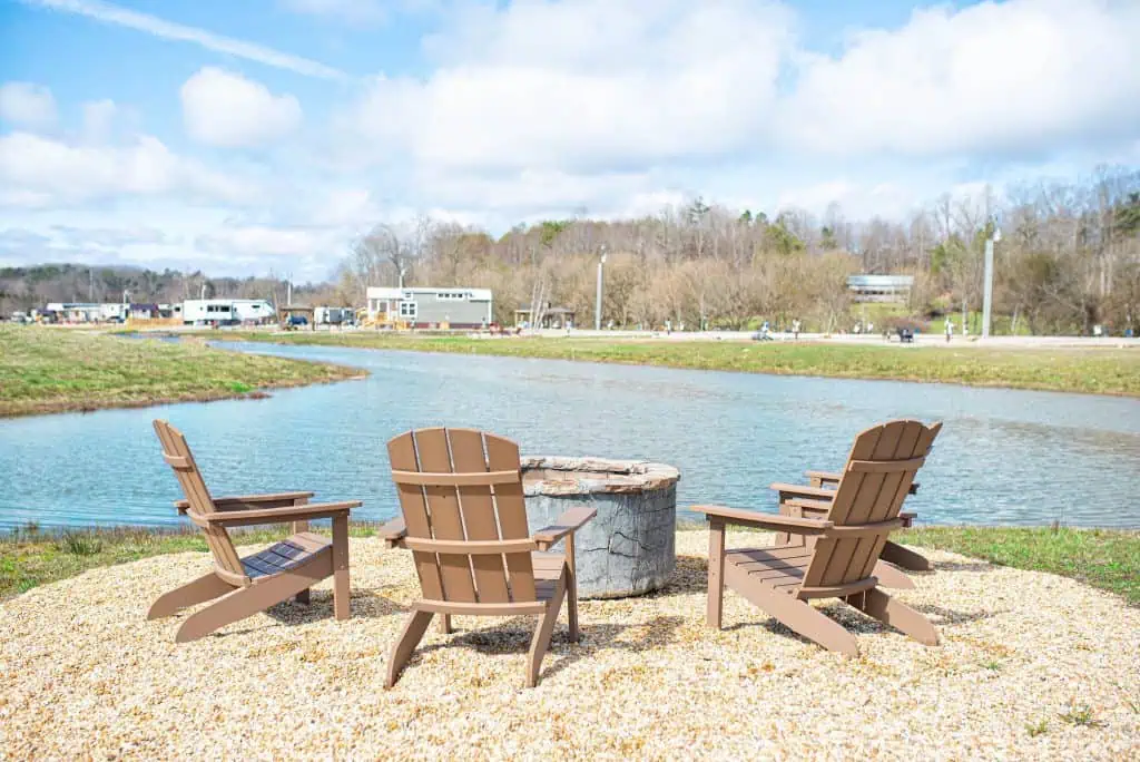 fire pit by water 3