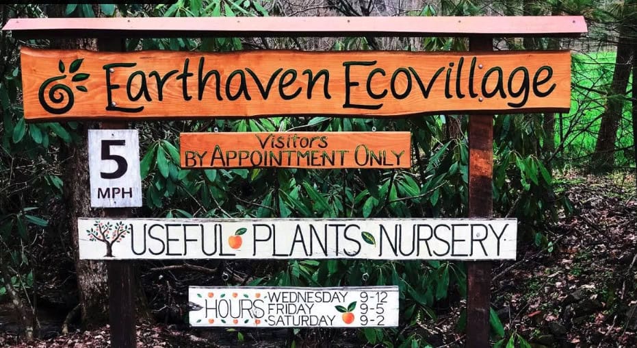 Earthaven Ecovillage tiny house community