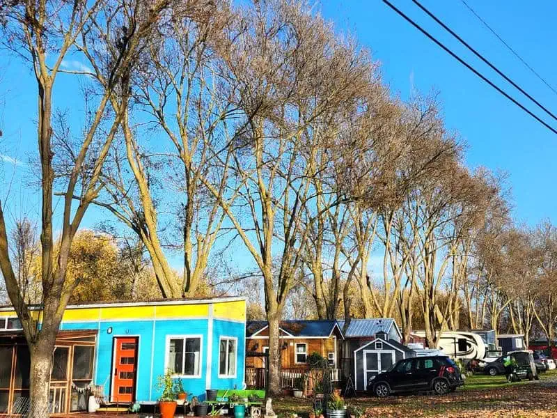 tiny house community in northern California