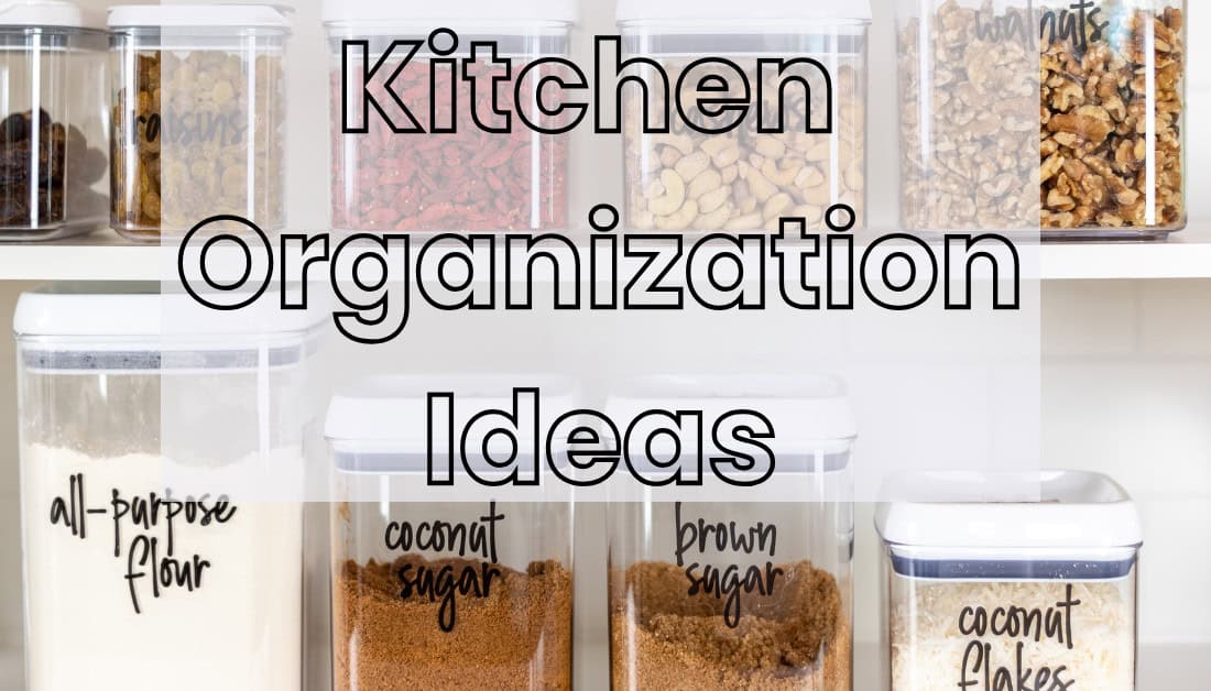 13 Small Kitchen Organization Ideas That Work: More Space, More Sanity