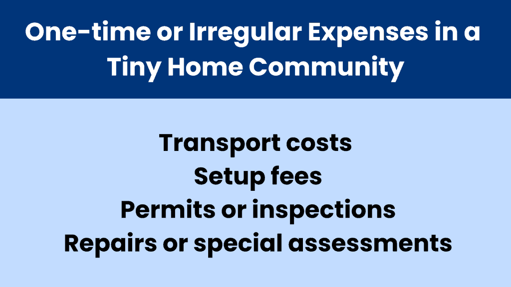 WHAT IS A TINY HOME COMMUNITY? A SIMPLE GUIDE TO HOW THEY WORK 12 less common expenses in tiny home community