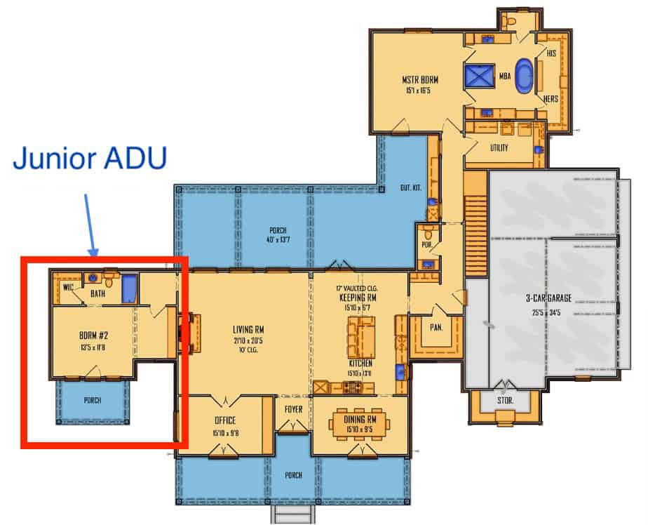 WHAT IS A JUNIOR ACCESSORY DWELLING UNIT? RULES, USES, & LIMITATIONS 2 Picture of JADU