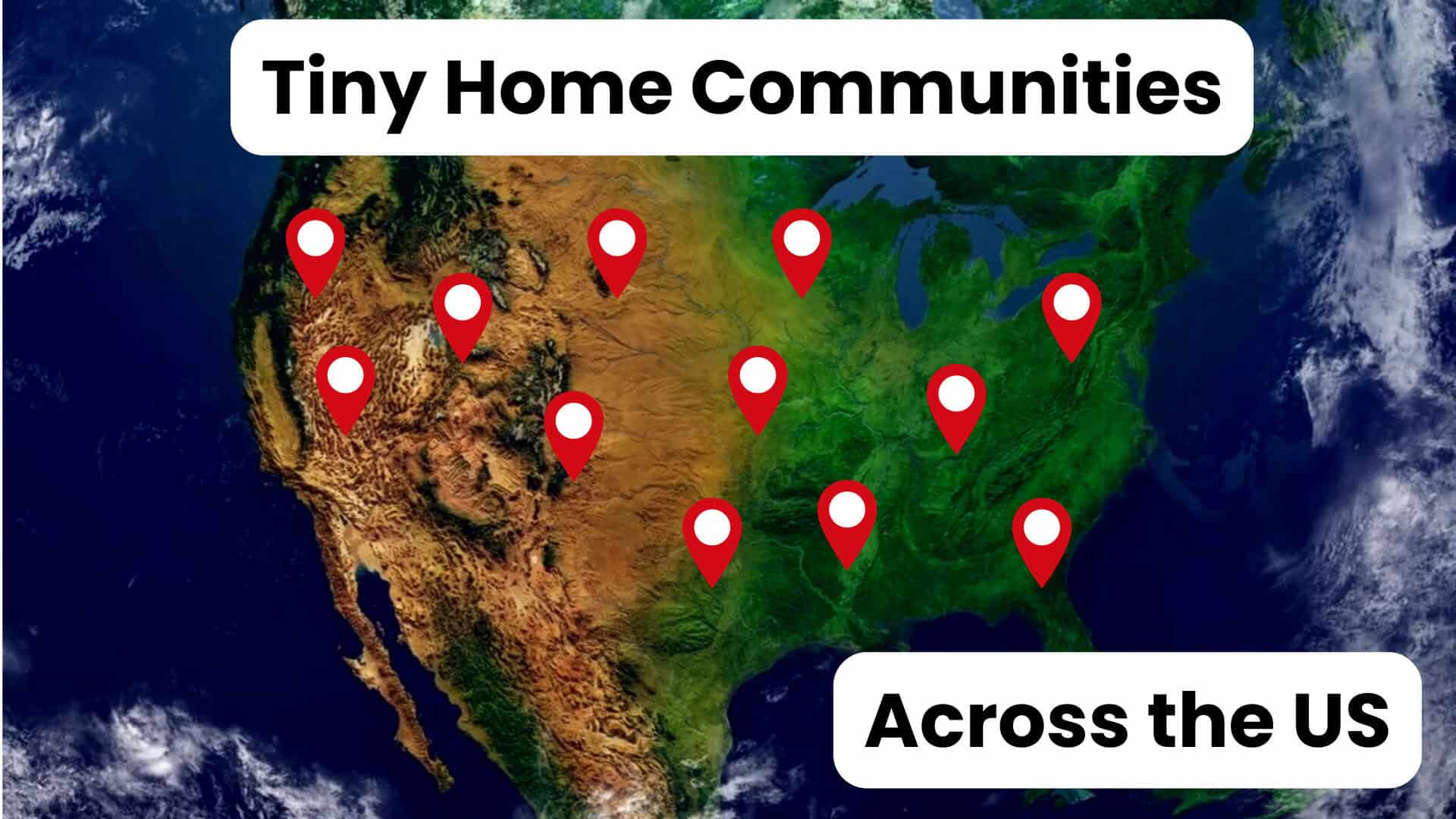 ALL ABOUT TINY HOME COMMUNITIES 2 Tiny Home Communities across the us