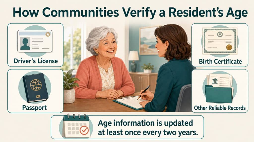 UNDERSTANDING HOPA: RULES FOR 55+ HOUSING COMMUNITIES 9 verifying residents age