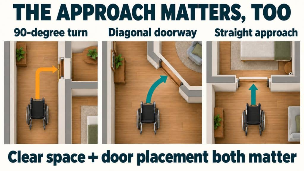 10 EASY ADU DESIGN IDEAS FOR AGING IN PLACE - IN CASE YOU NEED IT ONE DAY 9 Easy access into a doorway for aging in place