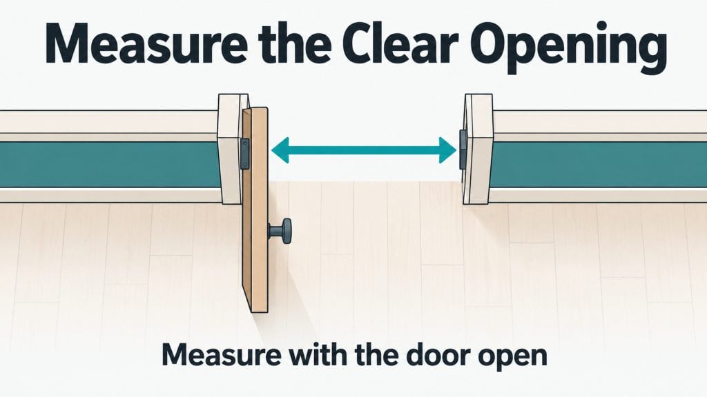 10 EASY ADU DESIGN IDEAS FOR AGING IN PLACE - IN CASE YOU NEED IT ONE DAY 7 Measure the door opening